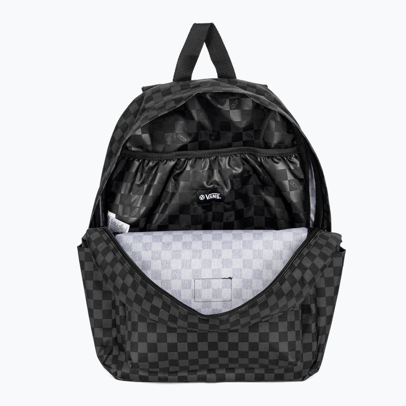 Vans Old Skool Grom Check 18 l schwarz/charcoal Kinderrucksack Urban 7