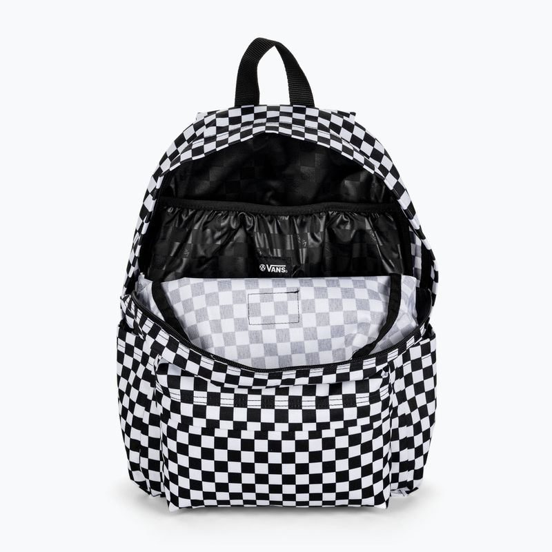 Vans Old Skool Grom Check 18 l schwarz/weiß Kinder Urban Rucksack 7