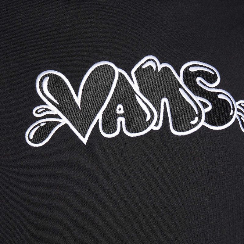 Men's Vans Caps Lose Pullover Sweatshirt schwarz 3