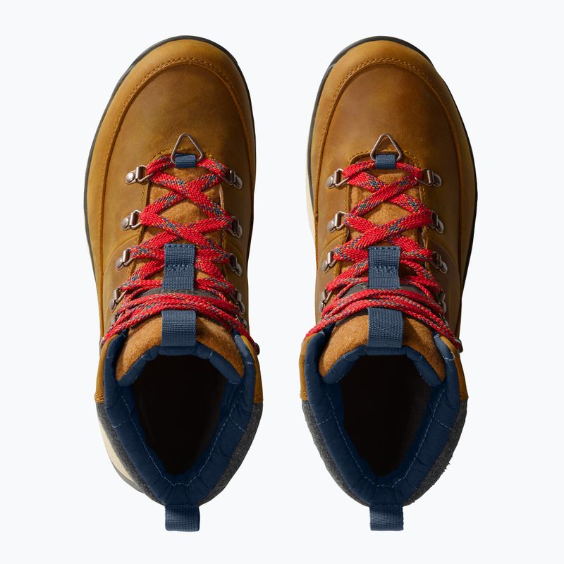 Herren Schneestiefel The North Face Bergen Leather WP timber tan/red 11