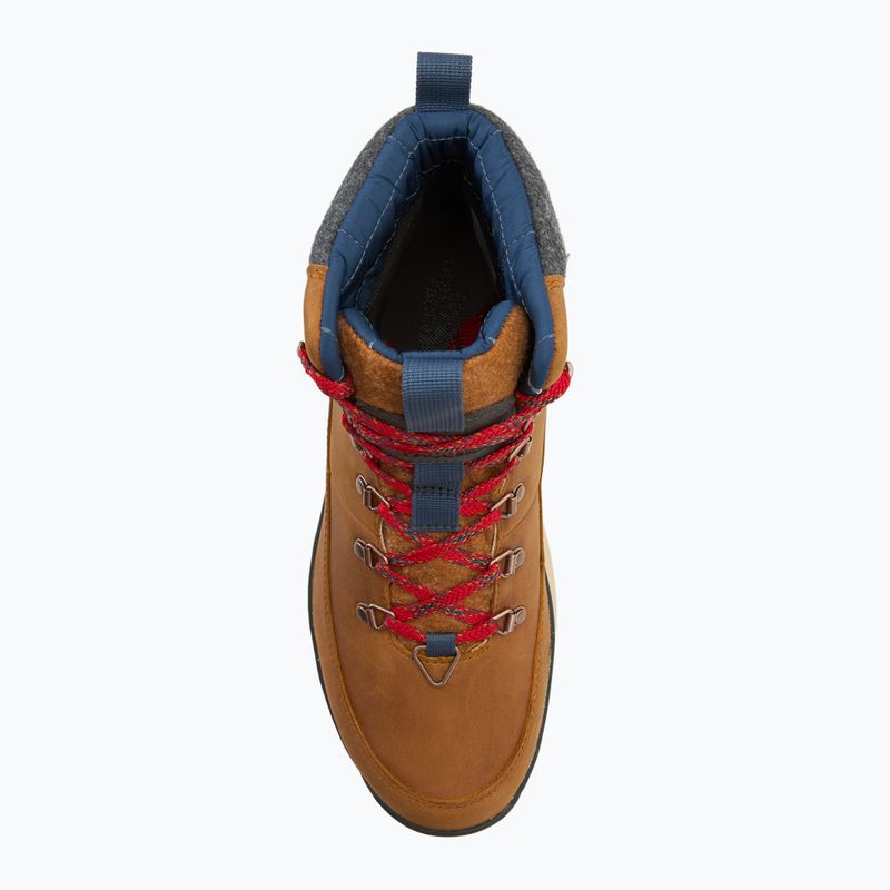 Herren Schneestiefel The North Face Bergen Leather WP timber tan/red 5
