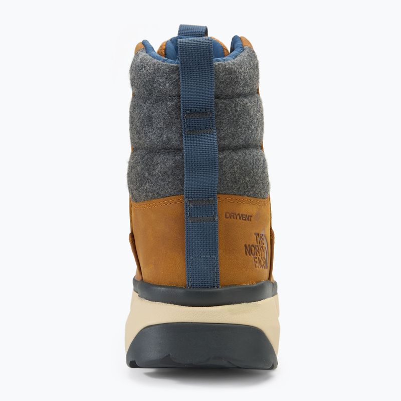 Herren Schneestiefel The North Face Bergen Leather WP timber tan/red 6