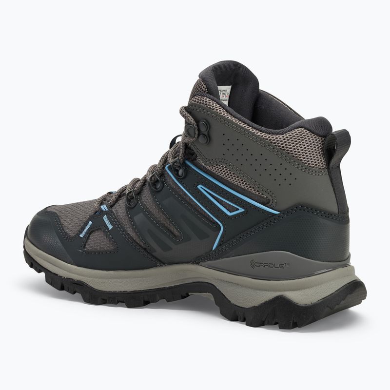 Damen-Trekkingstiefel The North Face Hedgehog Mid Gore-Tex geräuchert perlgrau / asphaltgrau 3