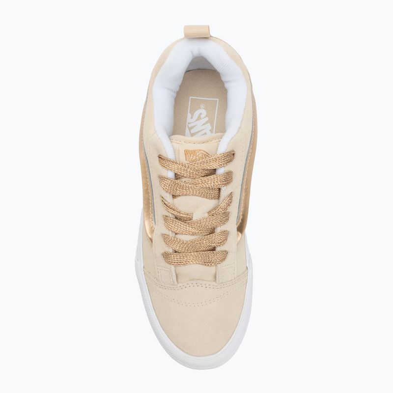 Vans Knu Stack High Shine gold Schuhe 5