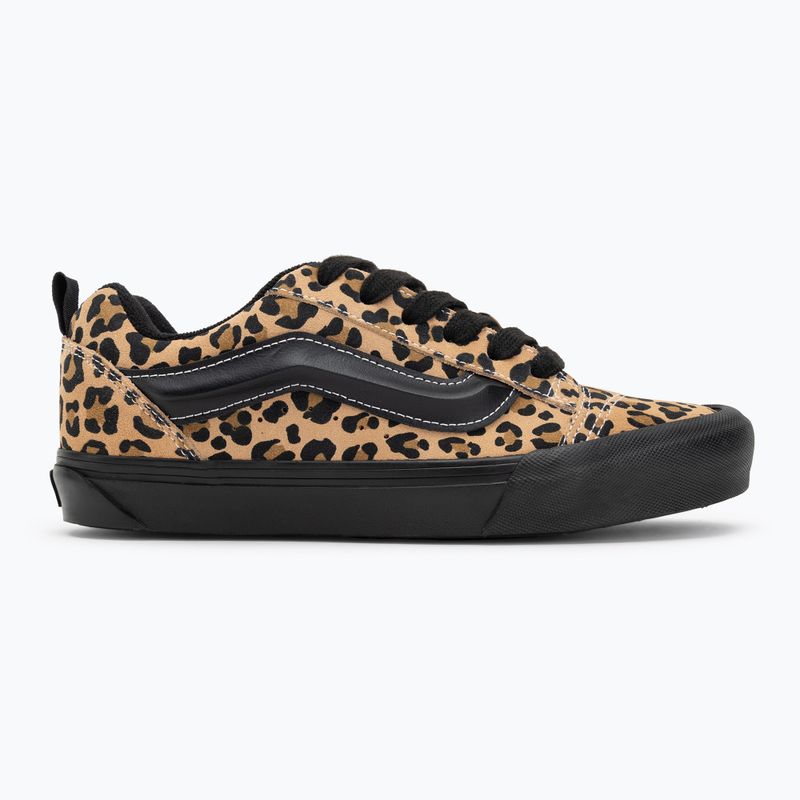 Vans Knu Skool leopard schwarz Schuhe 2