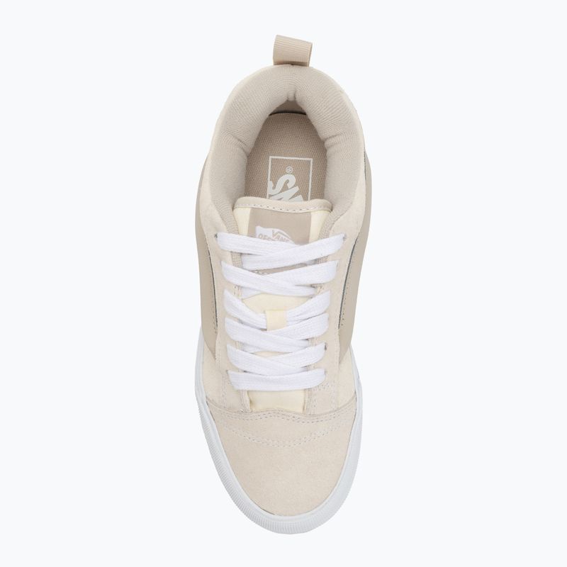 Vans Knu Skool Tri-Tone Block Vintage weiße Schuhe 5