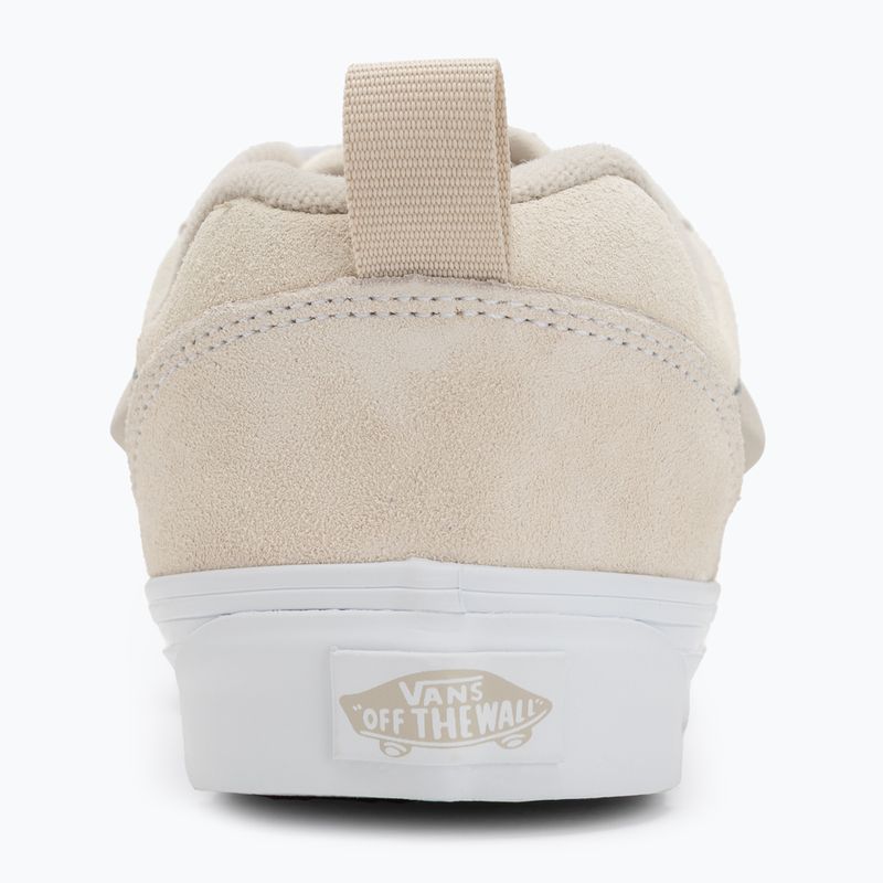 Vans Knu Skool Tri-Tone Block Vintage weiße Schuhe 6