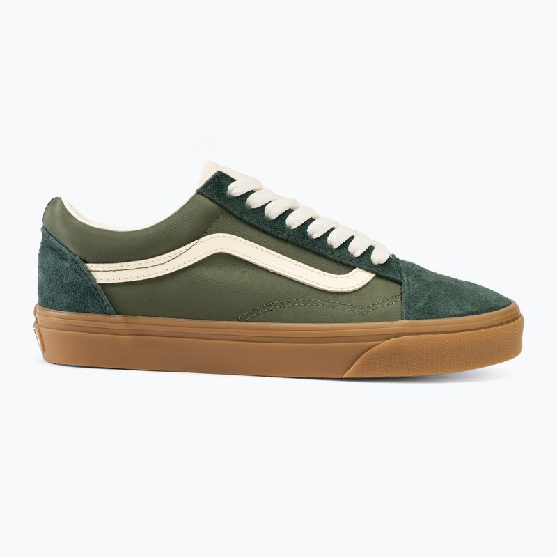 Vans Old Skool sportlich grün/gum Schuhe 2