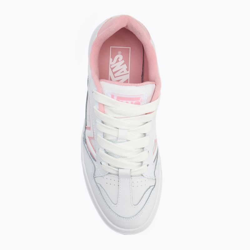 Vans Upland Leder weiß/rosa Schuhe 5