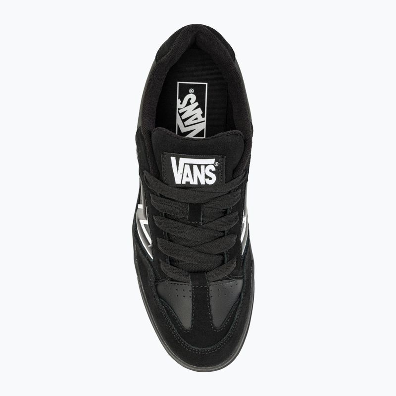Vans Upland schwarz/schwarz/weiß Schuhe 5