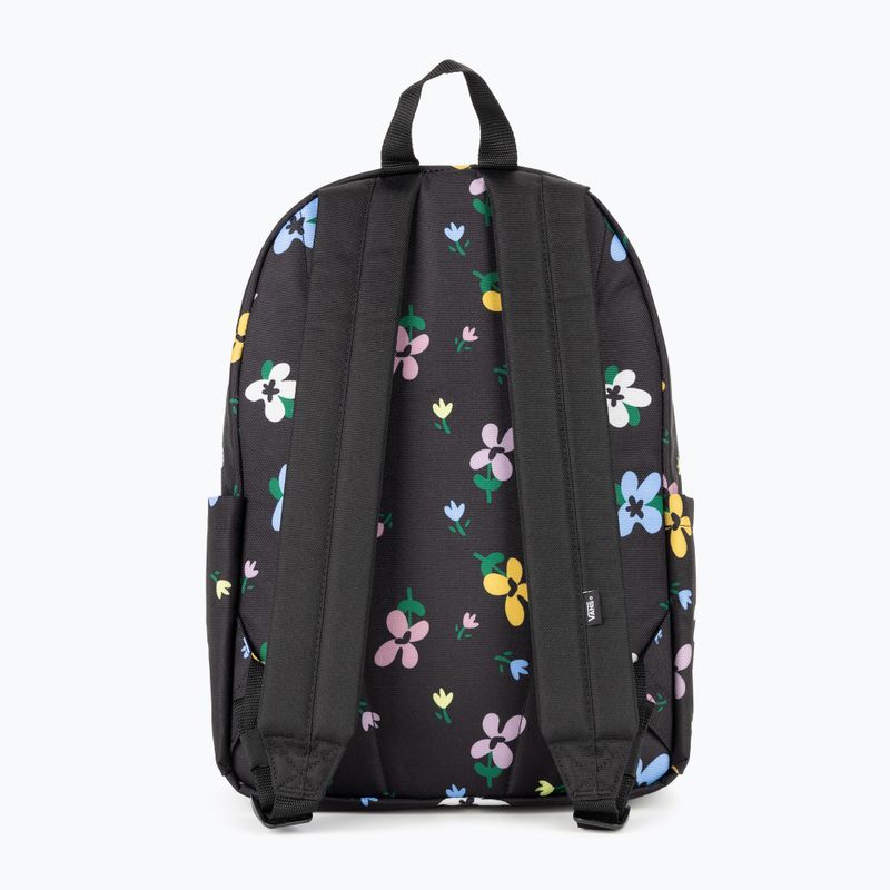 Vans Old Skool Grom 18 l schwarz/lavendelfarbener Nebel Kinder Urban Rucksack 3