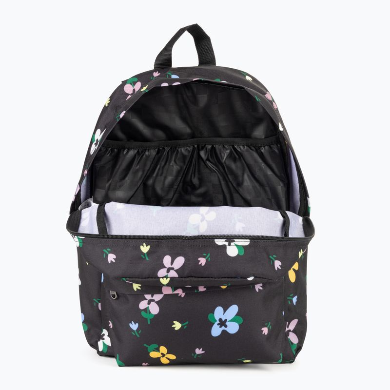 Vans Old Skool Grom 18 l schwarz/lavendelfarbener Nebel Kinder Urban Rucksack 4