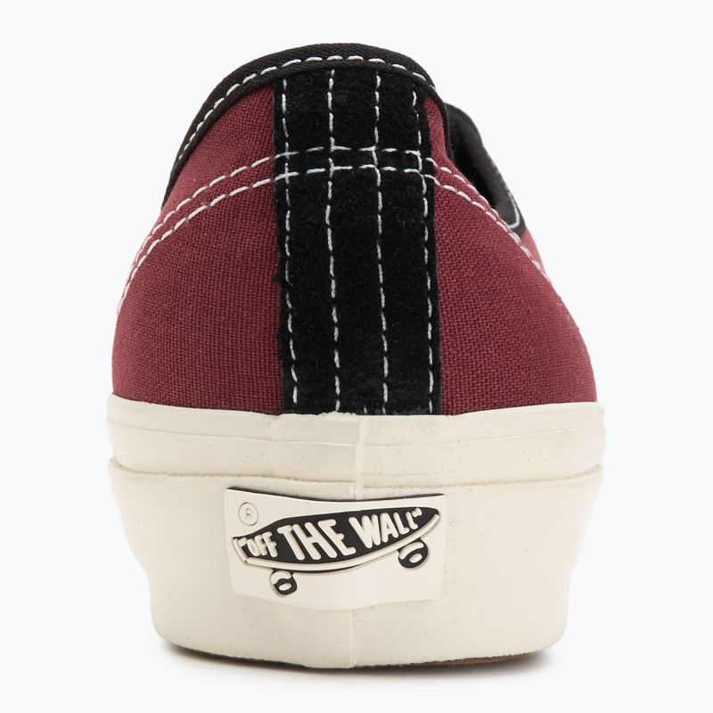 Vans LX Authentic Reissue 44 schwarz Zehe/Madder braun Schuhe 6