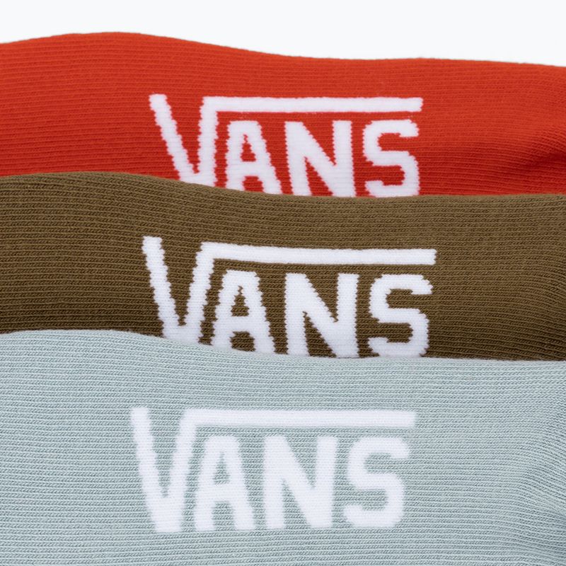 Vans Classic Canoodle Damen Socken 3 Paar racing rot 5