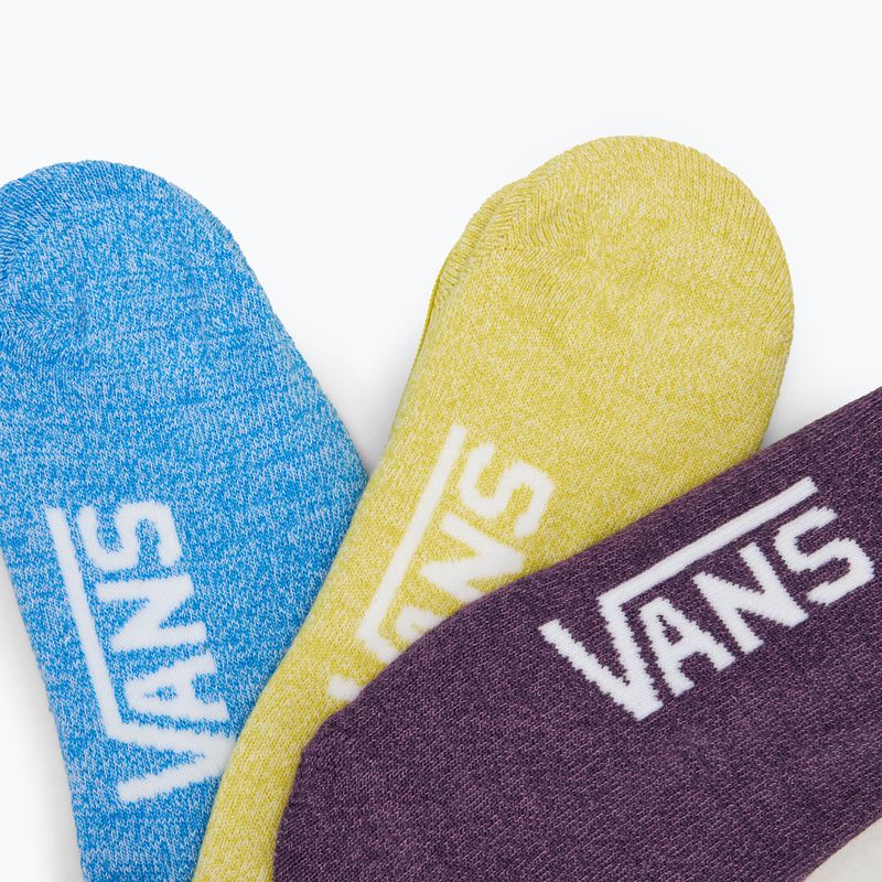 Vans Classic Heathered Canoodle Damensocken 3 Paar Traubenmarmelade