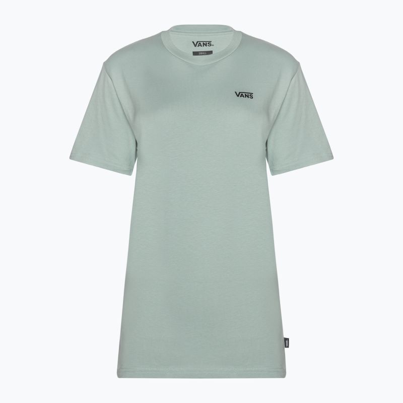 Women's Vans Left Chest Logo T-Shirt grau Nebel