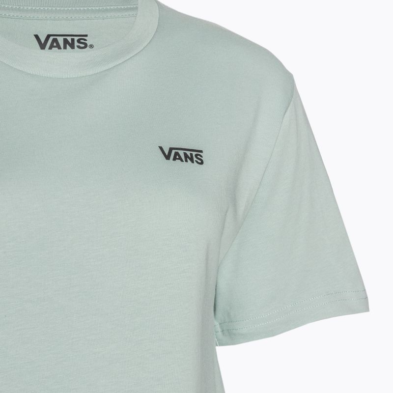 Women's Vans Left Chest Logo T-Shirt grau Nebel