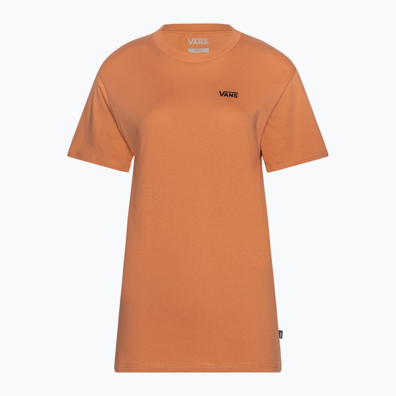 Frauen Vans Left Chest Logo T-Shirt Karneol