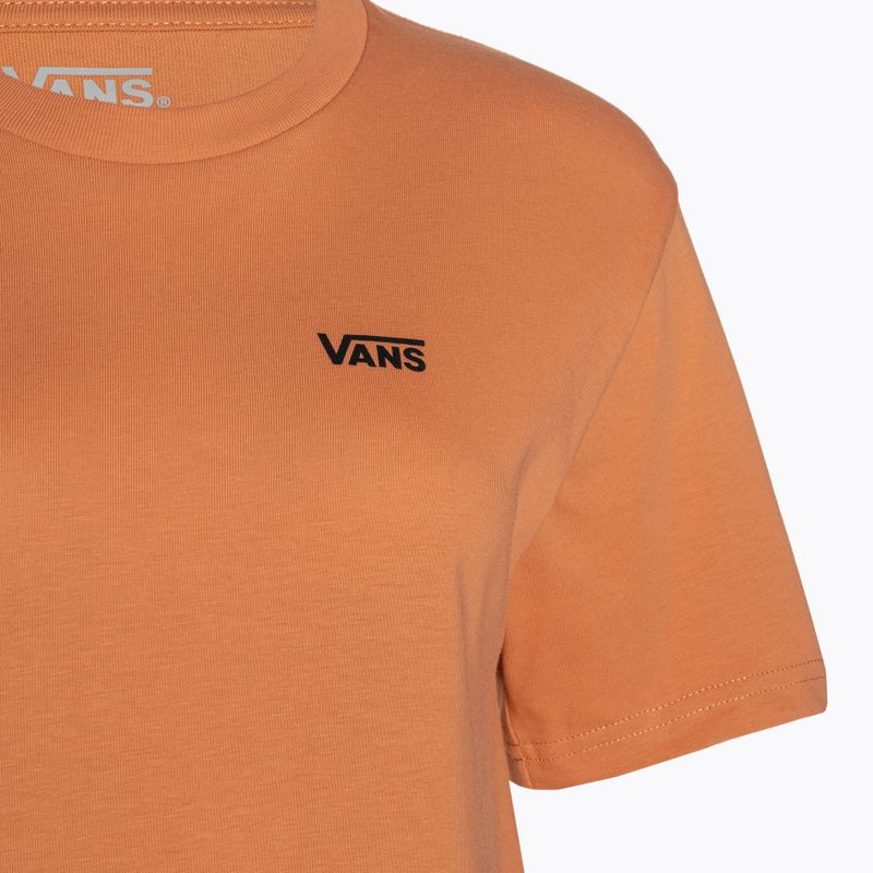 Frauen Vans Left Chest Logo T-Shirt Karneol