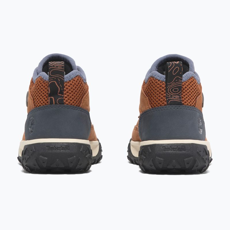 Schuhe Kinder Timberland Greenstride Motion 6 Low Lace dark orange nubuck 12