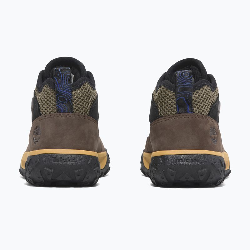 Schuhe Kinder Timberland Greenstride Motion 6 Low Lace black nubuck/brown 12