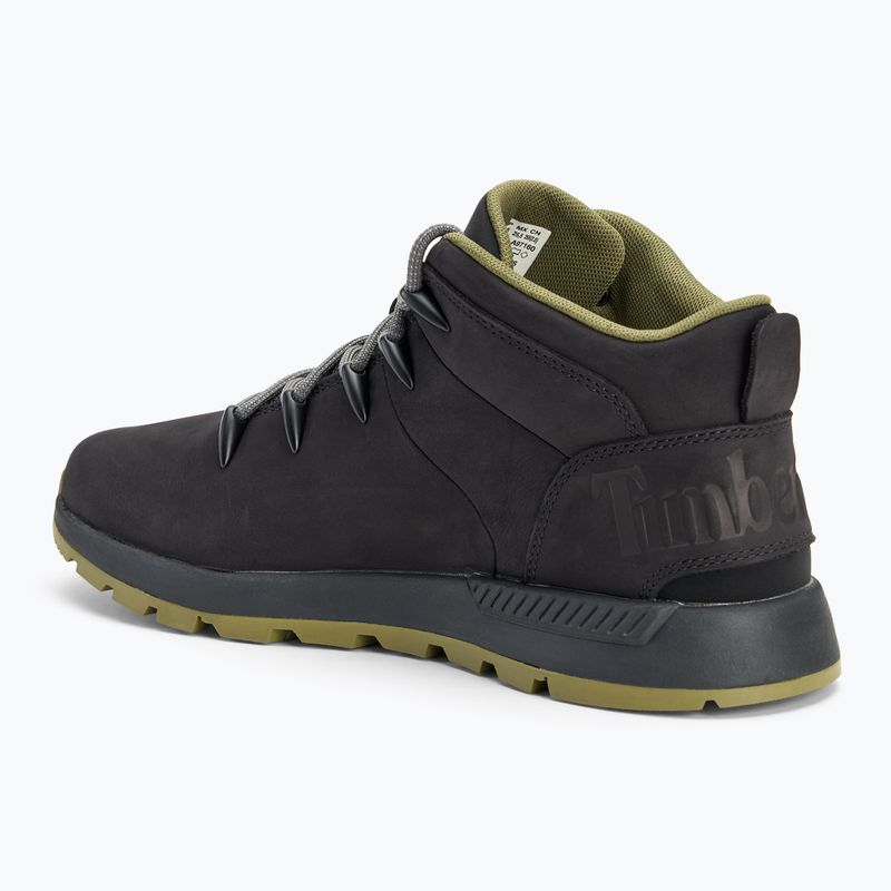 Schuhe Herren Timberland Sprint Trekker Mid Lace black nubuck/med green 3