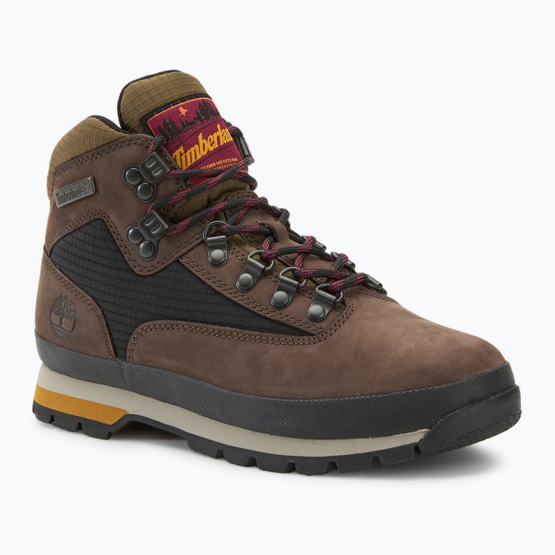 Schuhe Herren Timberland Euro Hiker Mid dark brown nubuck