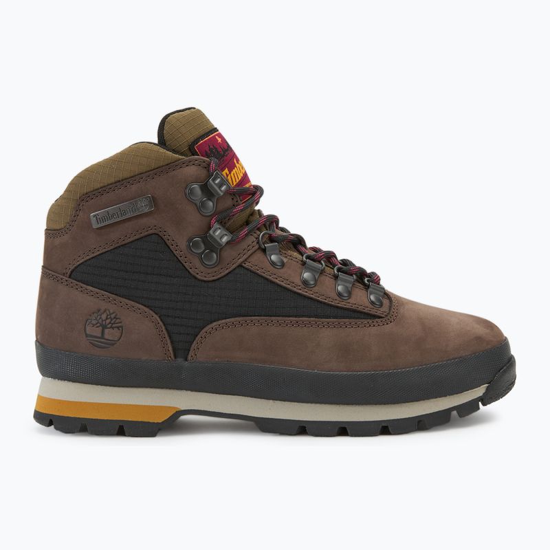 Schuhe Herren Timberland Euro Hiker Mid dark brown nubuck 2