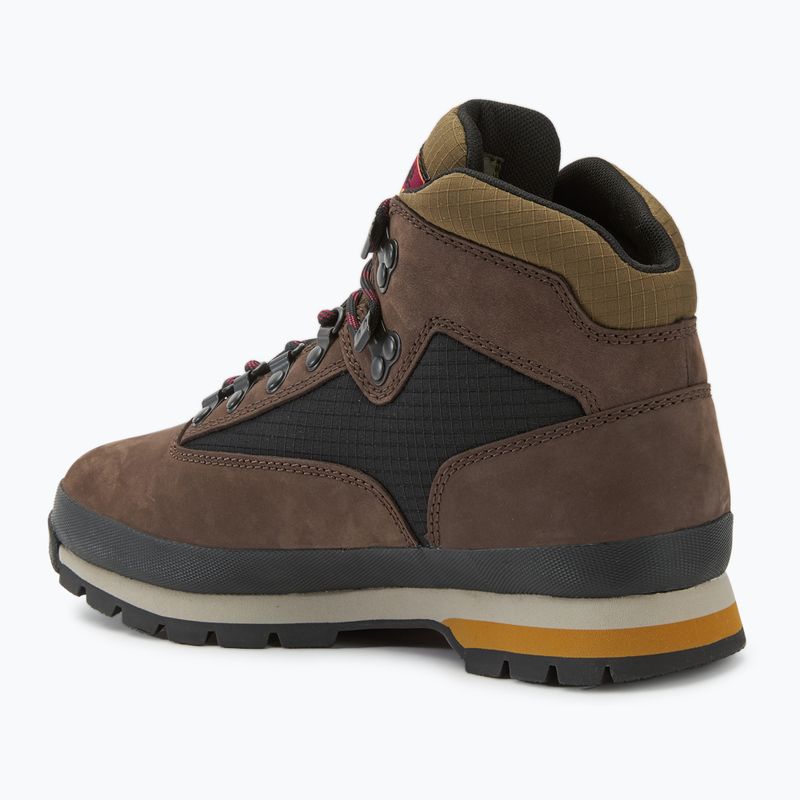 Schuhe Herren Timberland Euro Hiker Mid dark brown nubuck 3