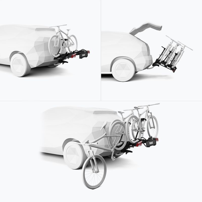 Thule OutPace 3Fahrradträger Kupplung schwarz 9