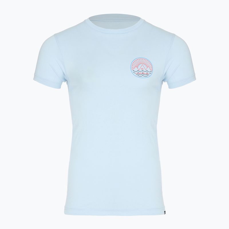 Quiksilver Herren Summit Sunset blau/rot Kombi-T-Shirt