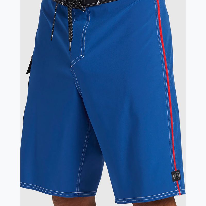 Quiksilver Herren Saturn Solid 21" Monaco Blau Schwimmen Shorts 5