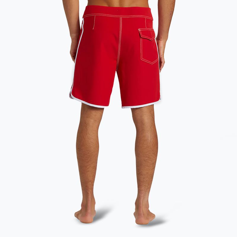 Herren Quiksilver Original Scallop 18" Salsa Schwimmshorts 3
