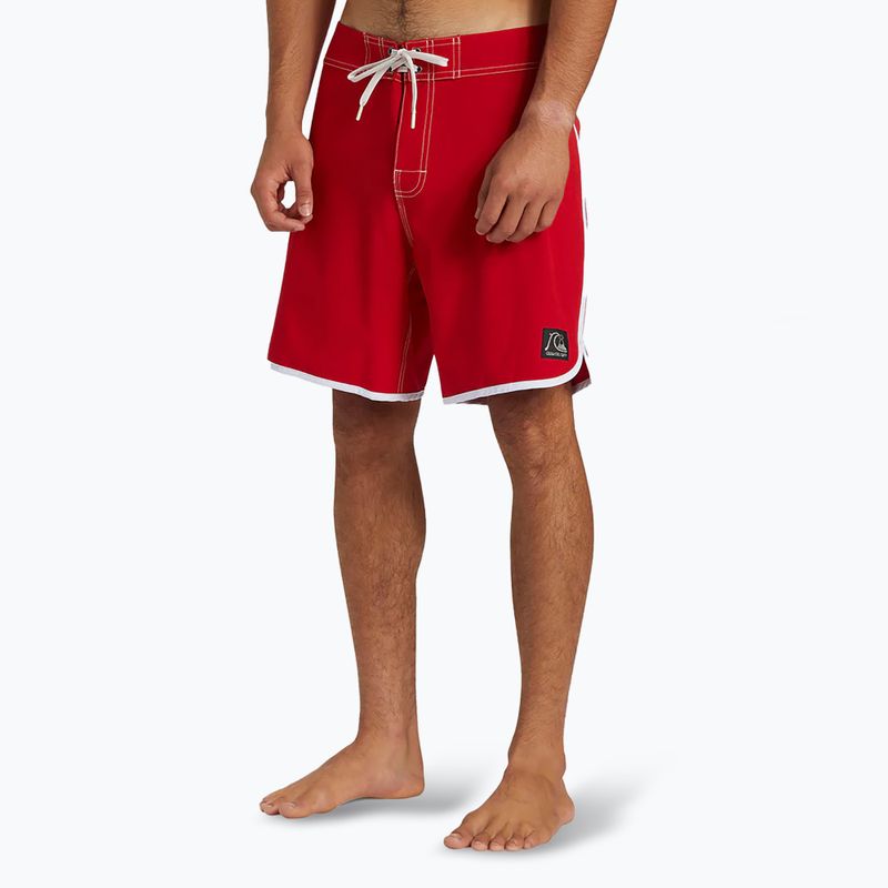 Herren Quiksilver Original Scallop 18" Salsa Schwimmshorts 4