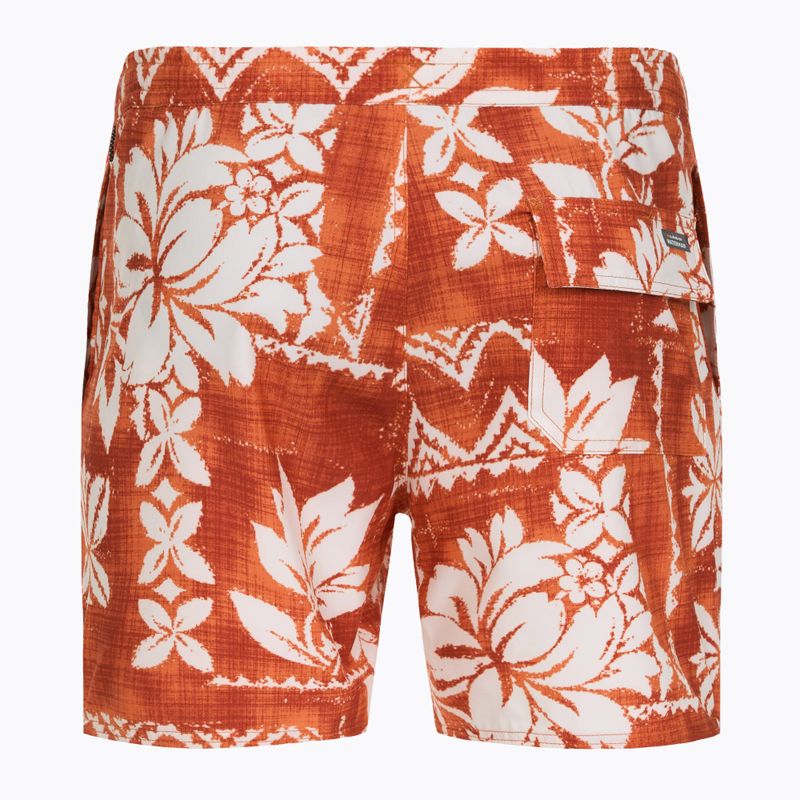 Quiksilver Herren Roots Volley 17" Rot Schwimmen Shorts 2