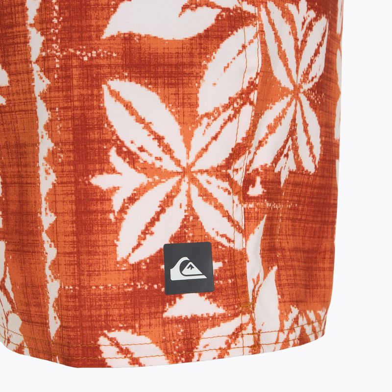 Quiksilver Herren Roots Volley 17" Rot Schwimmen Shorts 3
