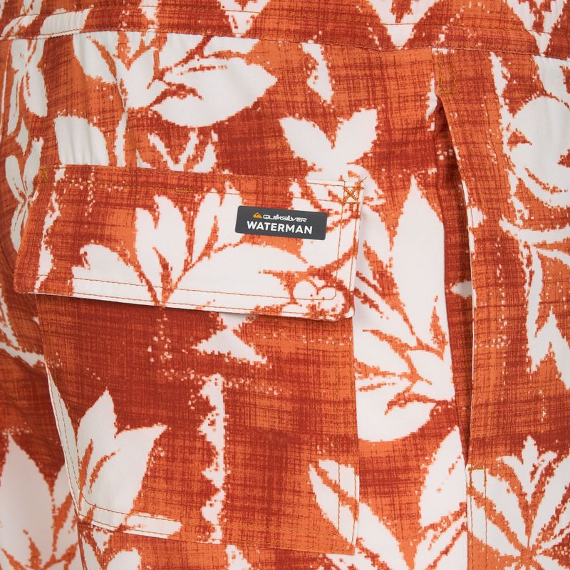 Quiksilver Herren Roots Volley 17" Rot Schwimmen Shorts 4