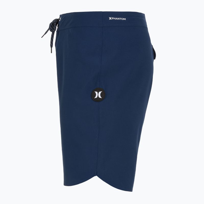 Herren Hurley Phantom Block Party 18" pagent blau schwimmen Shorts 3