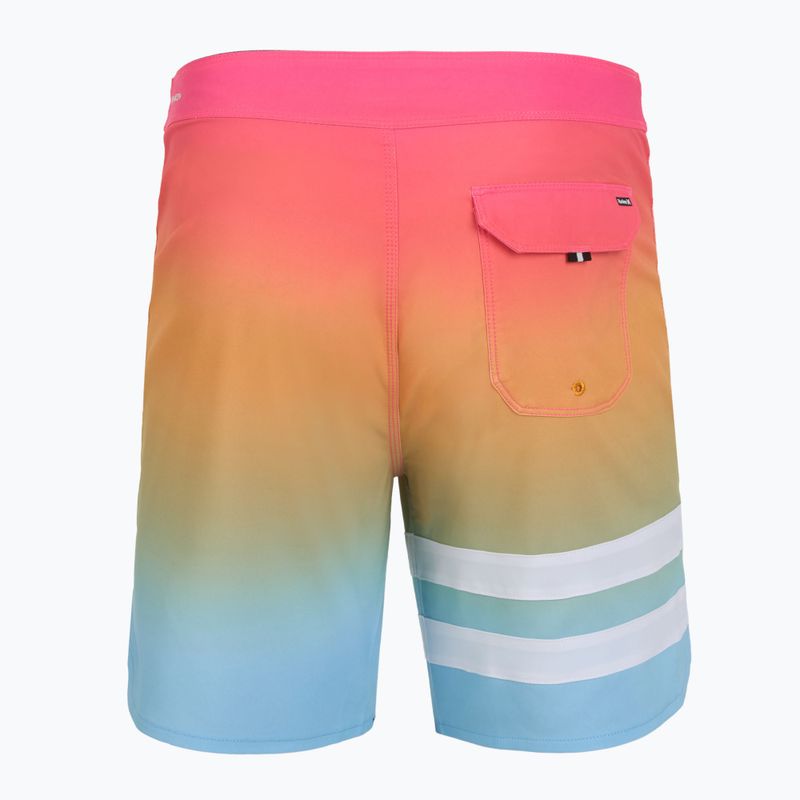 Hurley Phantom Block Party 18" Männer schwimmen Shorts Nektarine 2 2