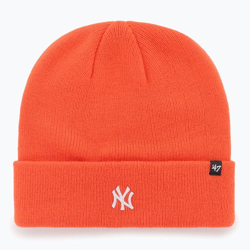 Wintermütze 47 Brand MLB New York Yankees Centerfield orange