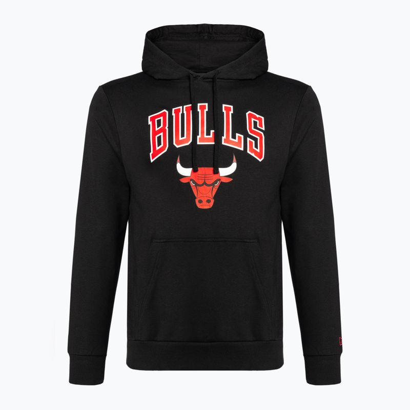 Men's New Era NBA Regular Hoody Chicago Bulls Sweatshirt schwarz 5