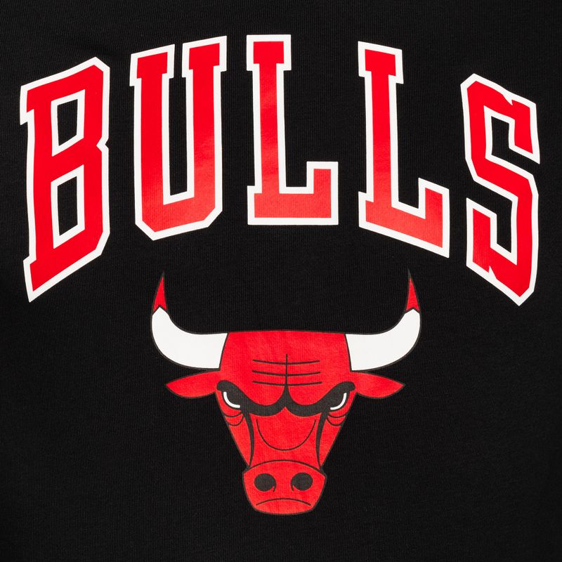 Men's New Era NBA Regular Hoody Chicago Bulls Sweatshirt schwarz 7