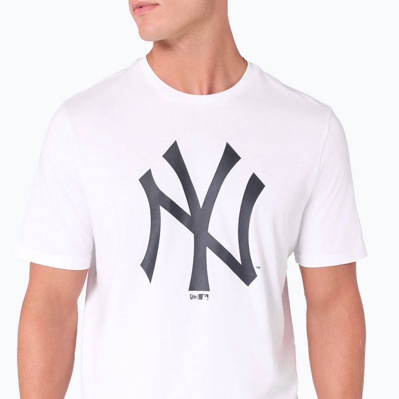 Herren New Era NOS MLB Rregular New York Yankees t-shirt weiß 3