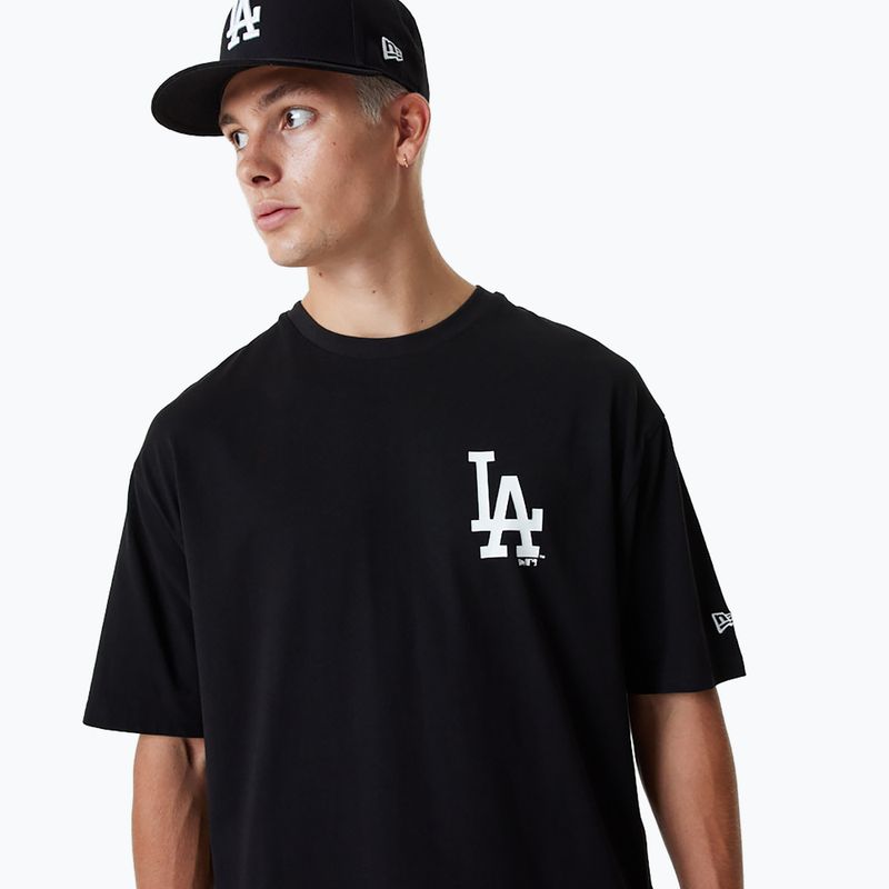 Neue Era MLB Essentls LC OS Los Angeles Dodgers Männer T-Shirt schwarz 3