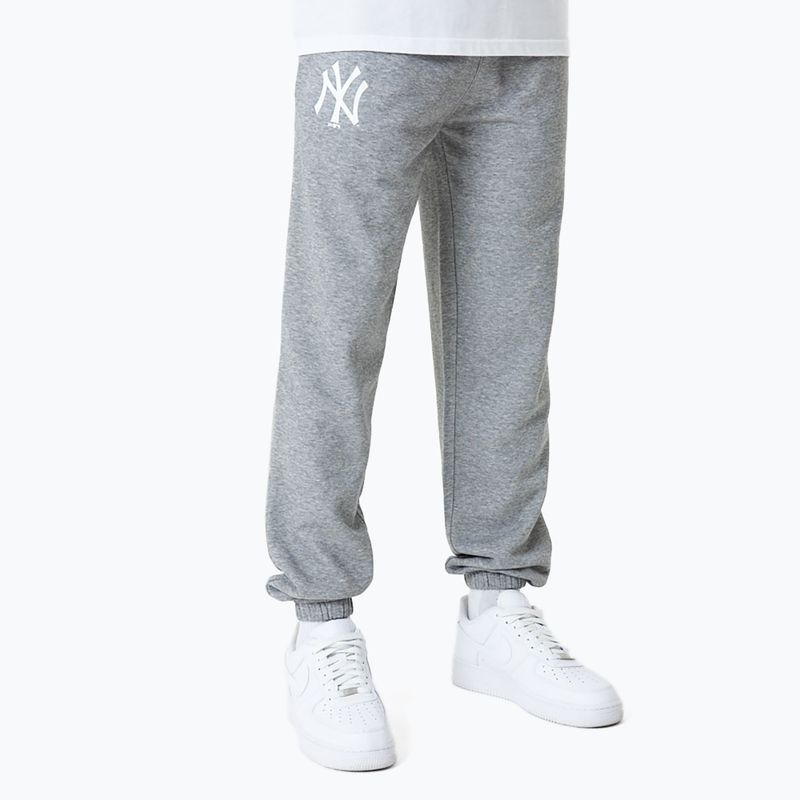 Herren New Era MLB Essentls Jogger New York Yankees grau med Hose