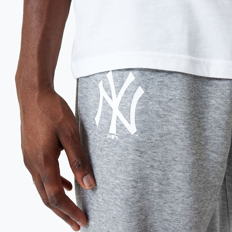 Herren New Era MLB Essentls Jogger New York Yankees grau med Hose 5
