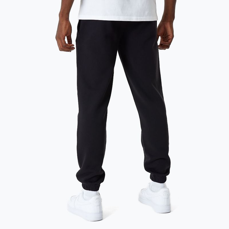 Herren New Era MLB Essentls Jogger Los Angeles Dodgers Hose schwarz 2