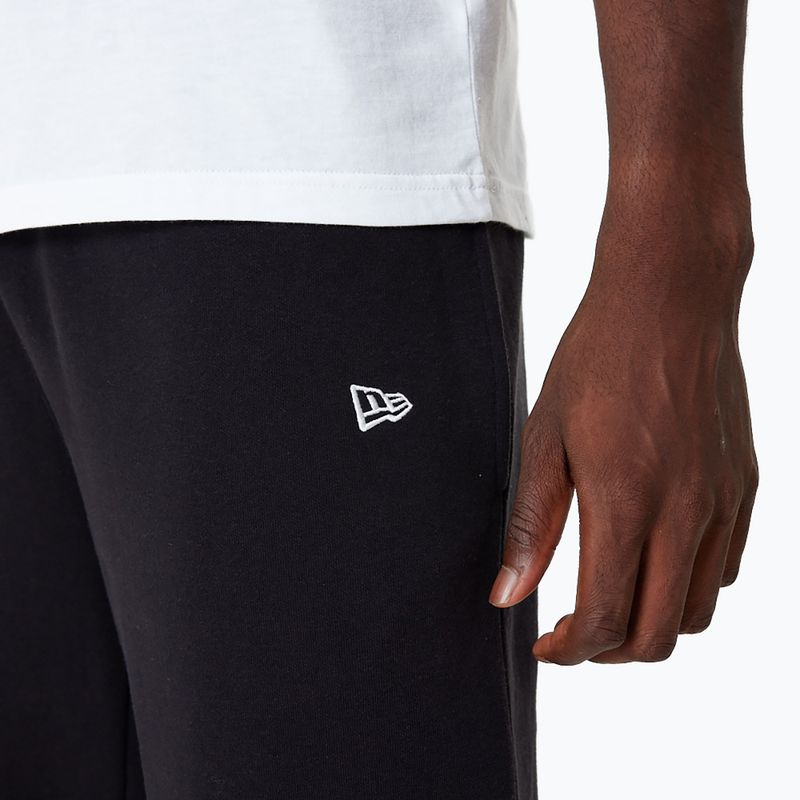 Herren New Era MLB Essentls Jogger Los Angeles Dodgers Hose schwarz 5