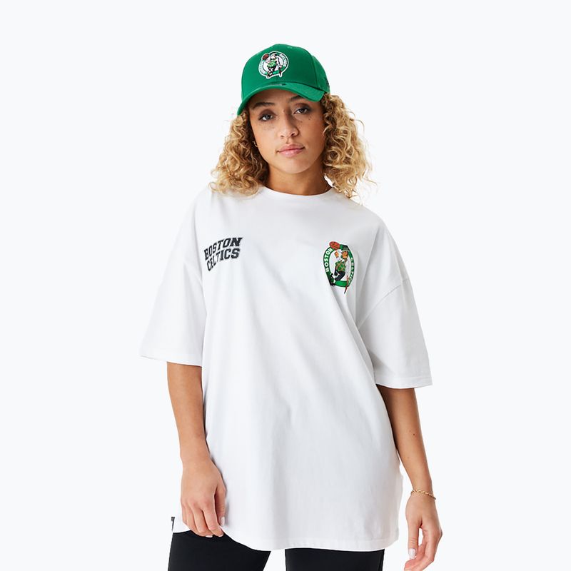 Männer neue Era NBA große Grafik BP OS Tee Boston Celtics weiß 2