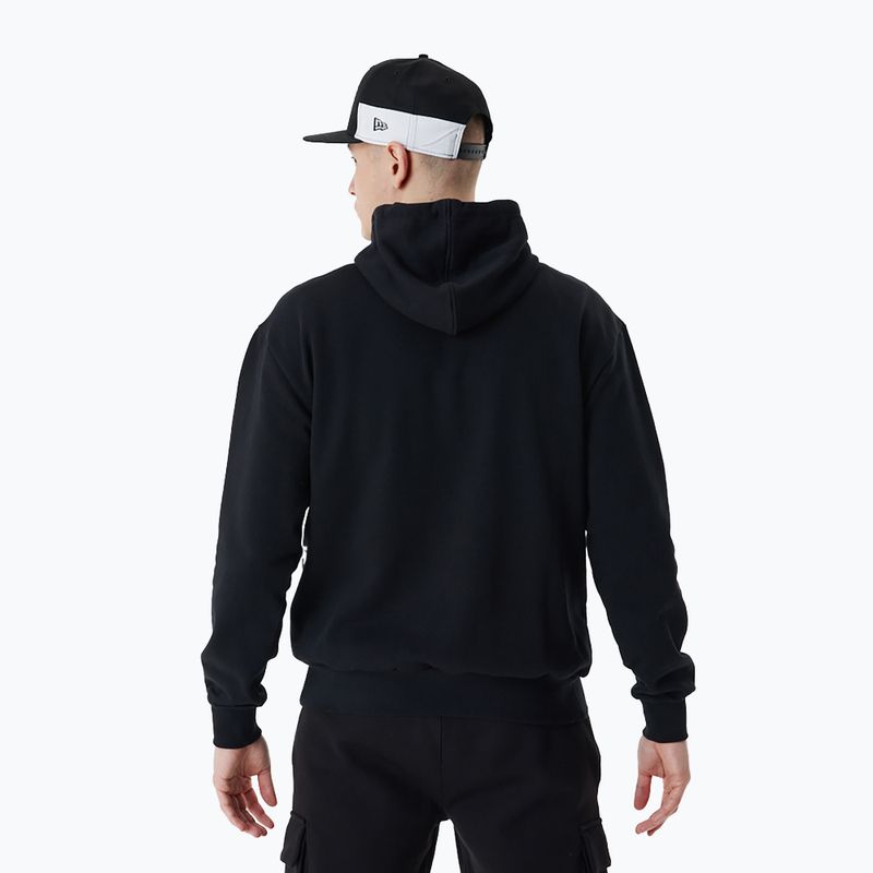 Herren New Era NBA Grafik OS Hoody Los Angeles Lakers schwarz 3